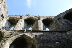 View of the chapel windows
