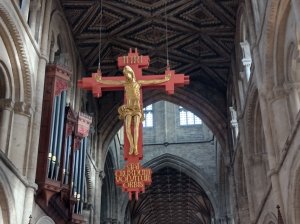The cathedral crucifix