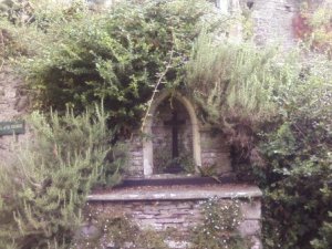 The chapel of St. George in the pretty grounds