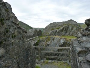 Hewn out of the local rock