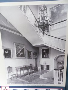 The staircase before the fire