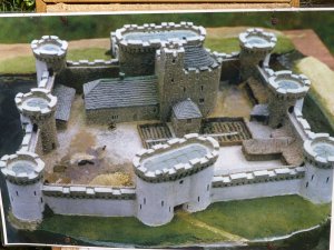 Model of the castle