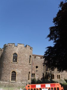 The area behind the wire fenches, currently with no public access