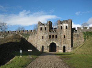 Close up of the north tower