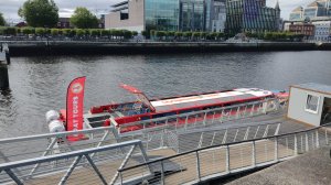 Boat tour on the River Liffey