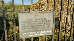 Plaque commemorating the birthplace of Richard III