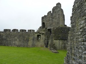 The inner bailey