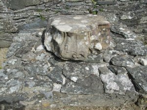Detail of a column base