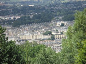 View over the city from the castle