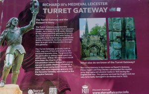 Information board about the Gateway