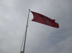 Flying the flag!
