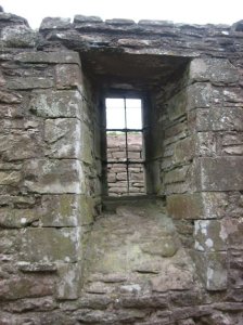 A very well preserved window, dating from the time of Hubert de Burgh