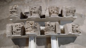 The capitals from Westminster Hall