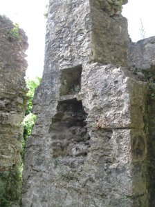 Fireplace and chimney detail