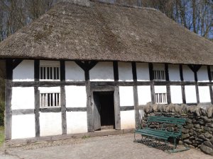 Welsh farmhouse in the grounds of the museum