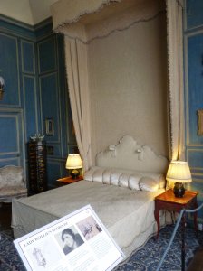 Lady Baillie's bedroom in the castle