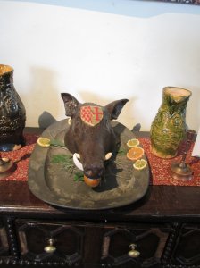Displays of the interior